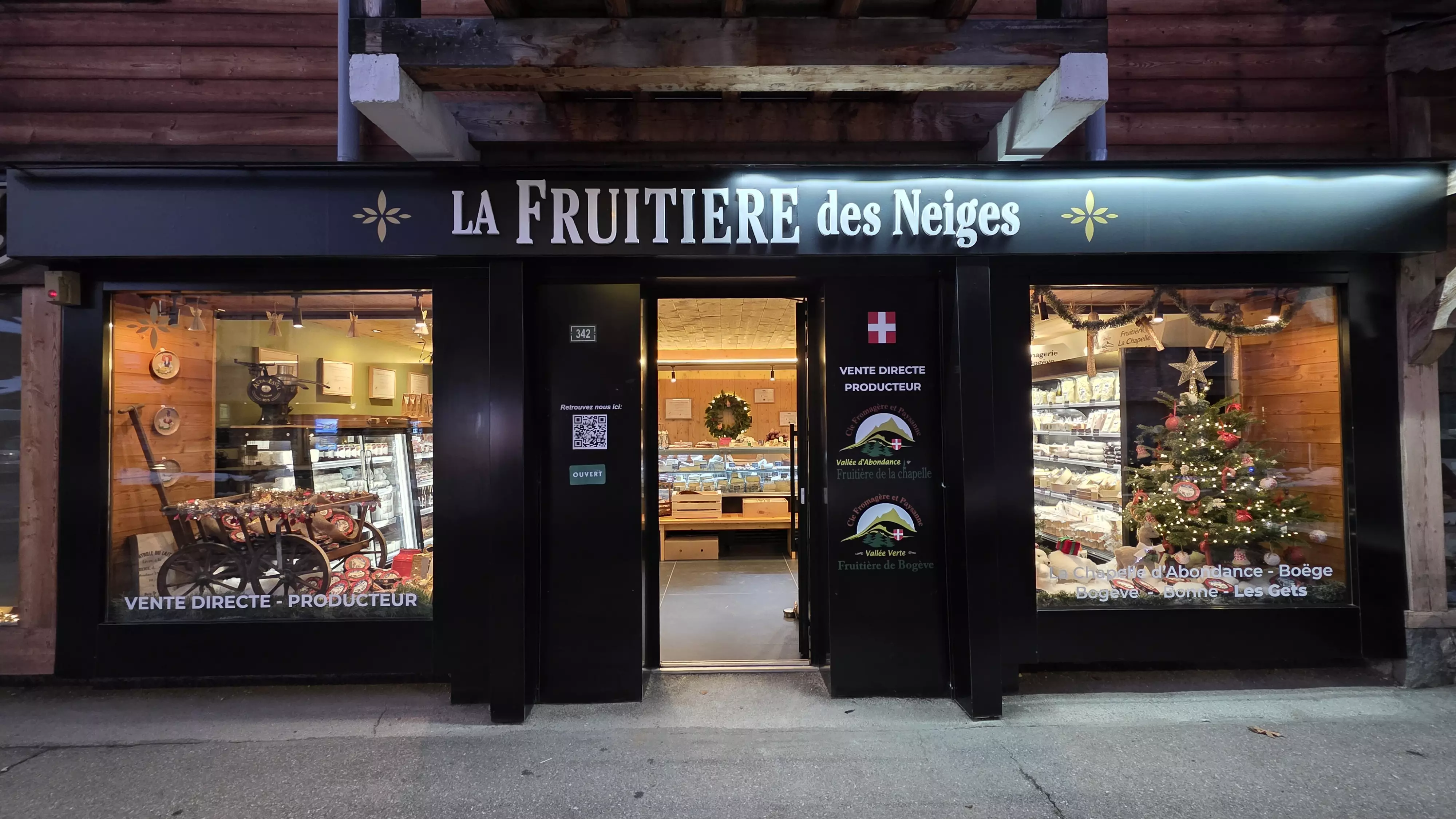 Ouverture de notre magasin au coeur du village des Gets !