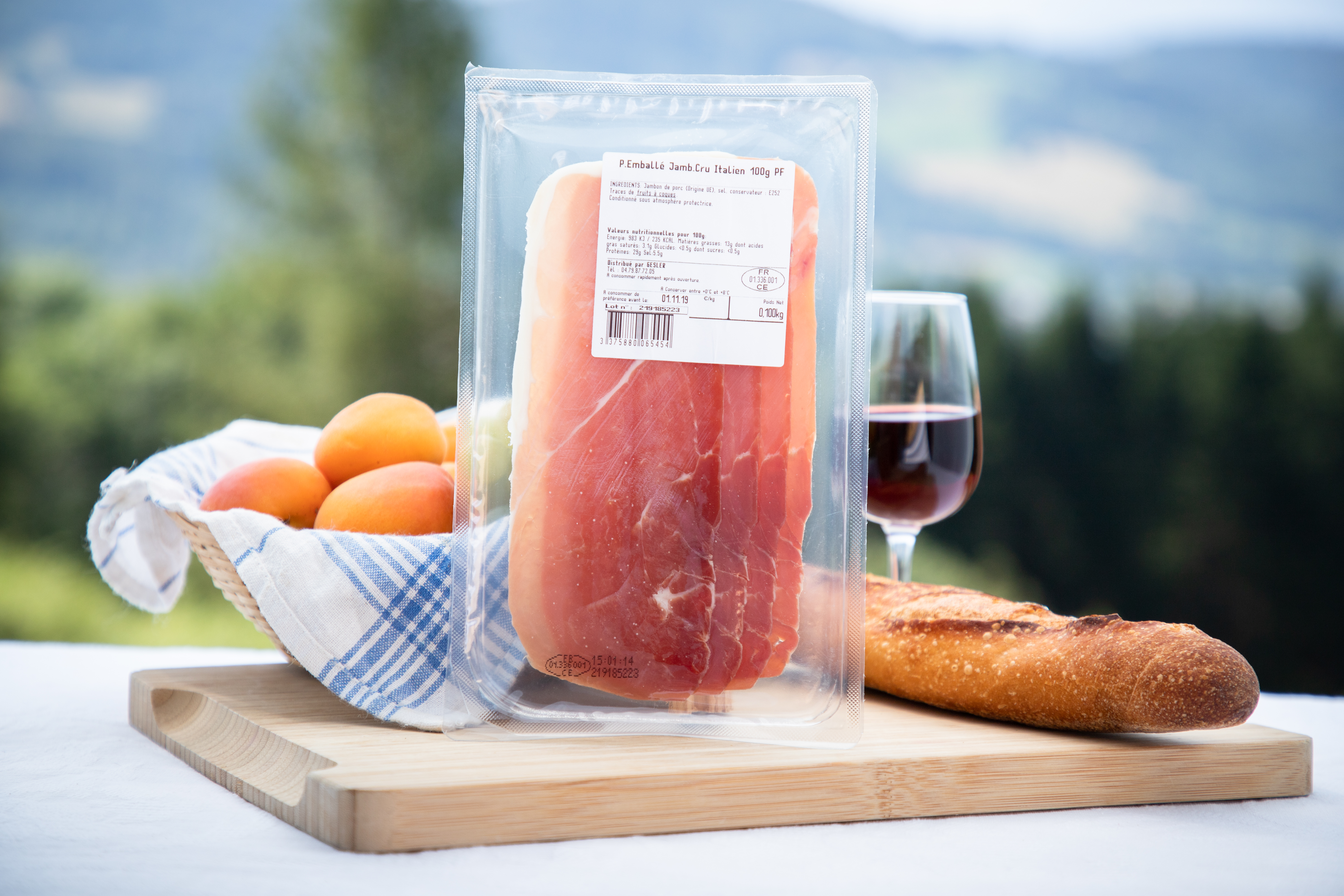 Jambon Cru San Daniel Tranché 100 g