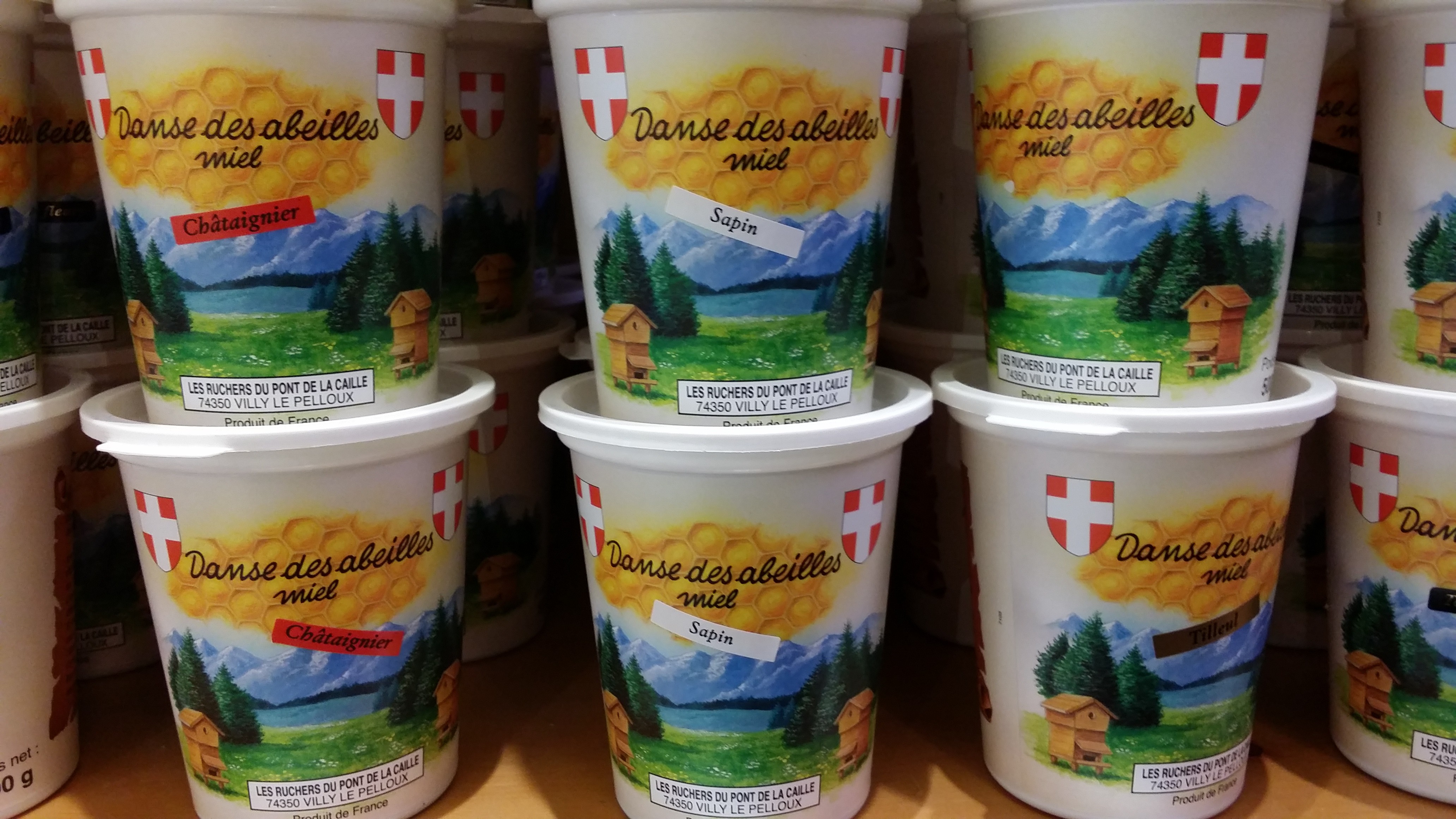 MIEL DE HAUTE SAVOIE "CHATAIGNIER"